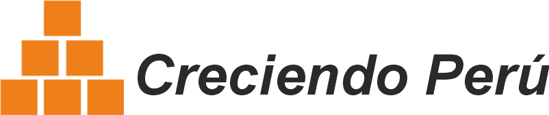 logo creciendo peru png